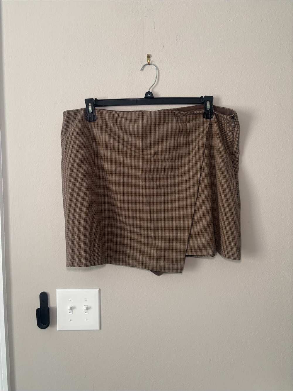 Abercrombie & Fitch Brown Mini Skort